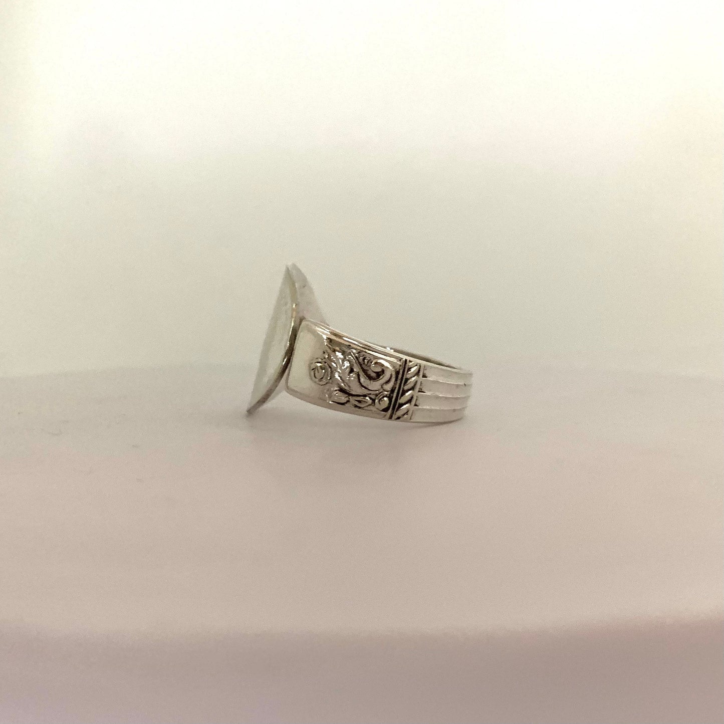 Anello Cucchiaio posate argento