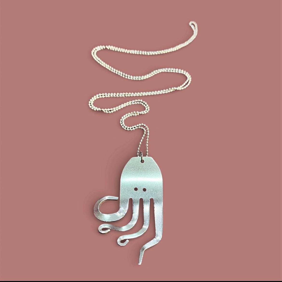 Collana Polpo Acciaio