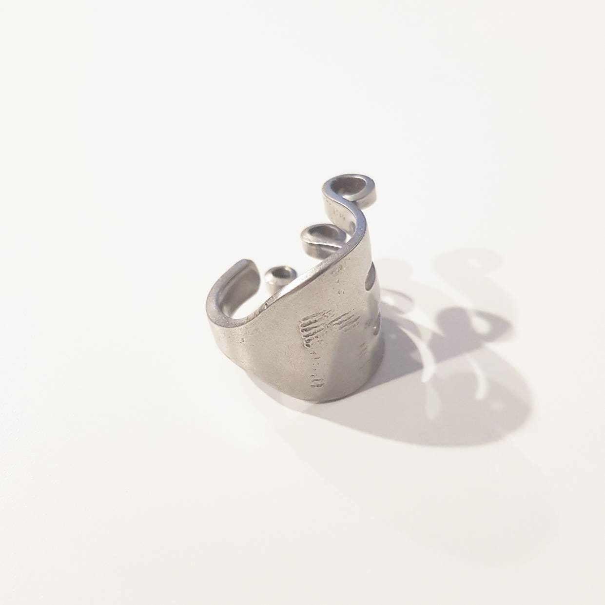 Anello Forchetta Ricci gioielli posate