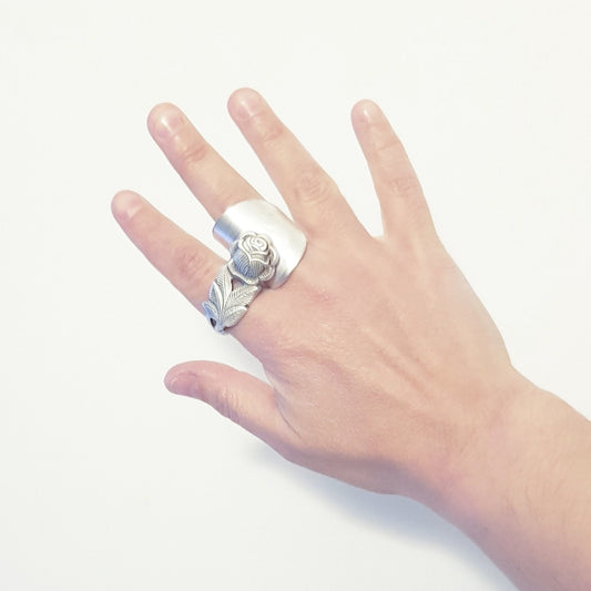 Anello Cucchiaio Sheffield Inglese  gioielli posate
