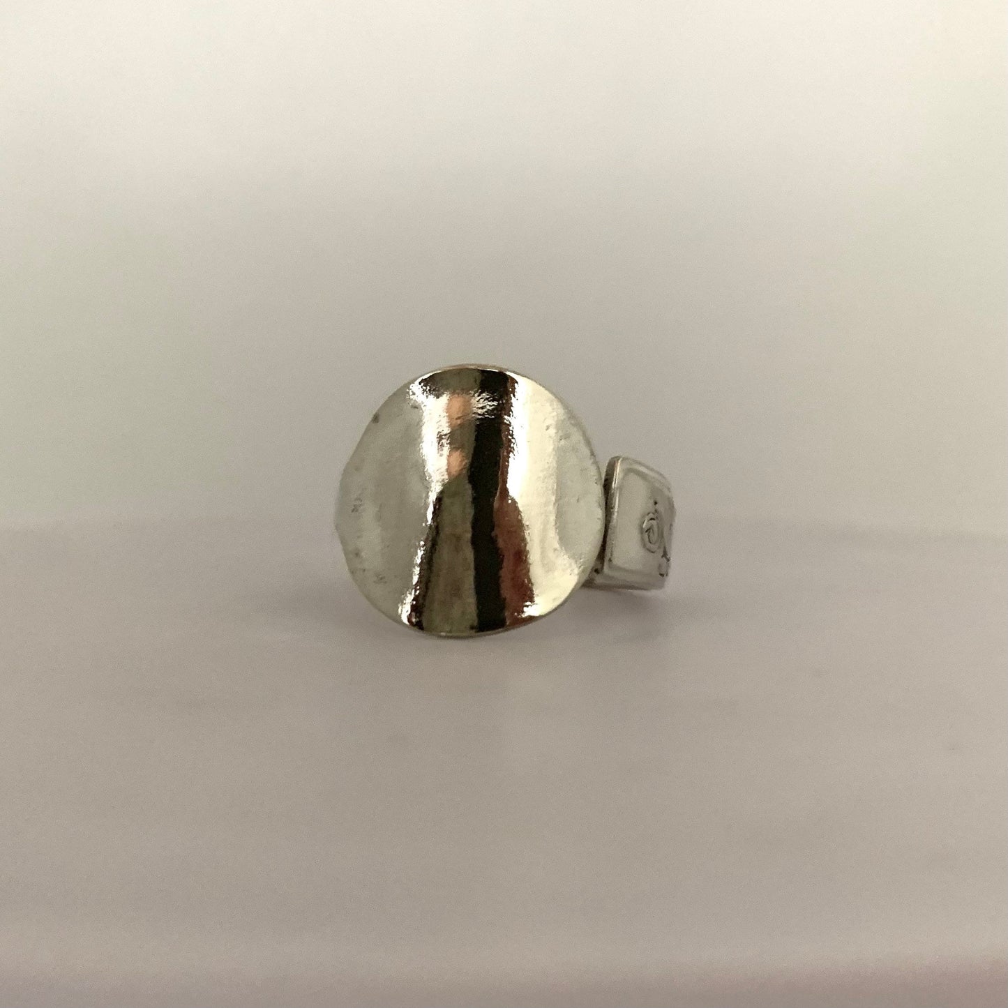 Anello Cucchiaio posate argento