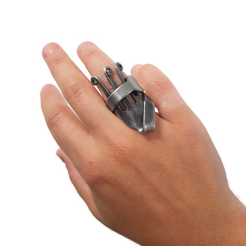 Anello Forchetta gioielli con posate