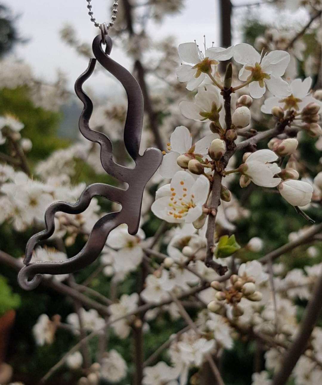 Collana Forchetta Farfalla gioielli posate