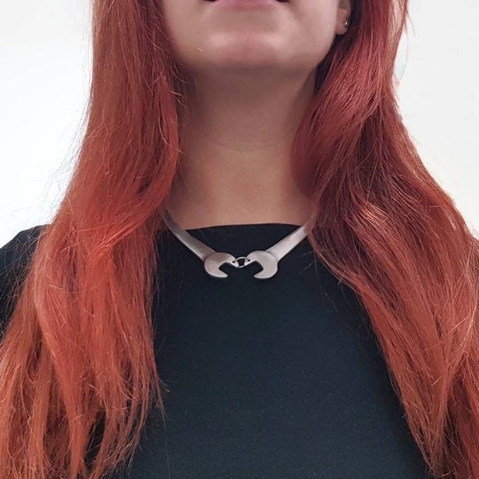Collana Chiave Inglese gioielli posate forchetta