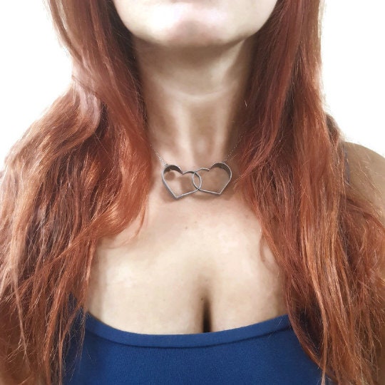 Collana Cuore gioielli posate forchetta