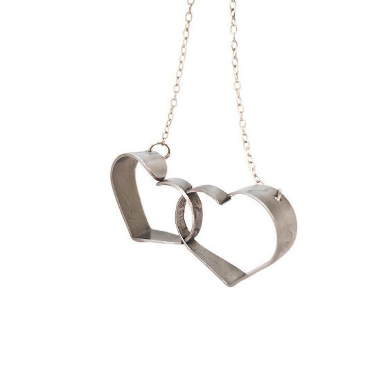 Collana Cuore gioielli posate forchetta